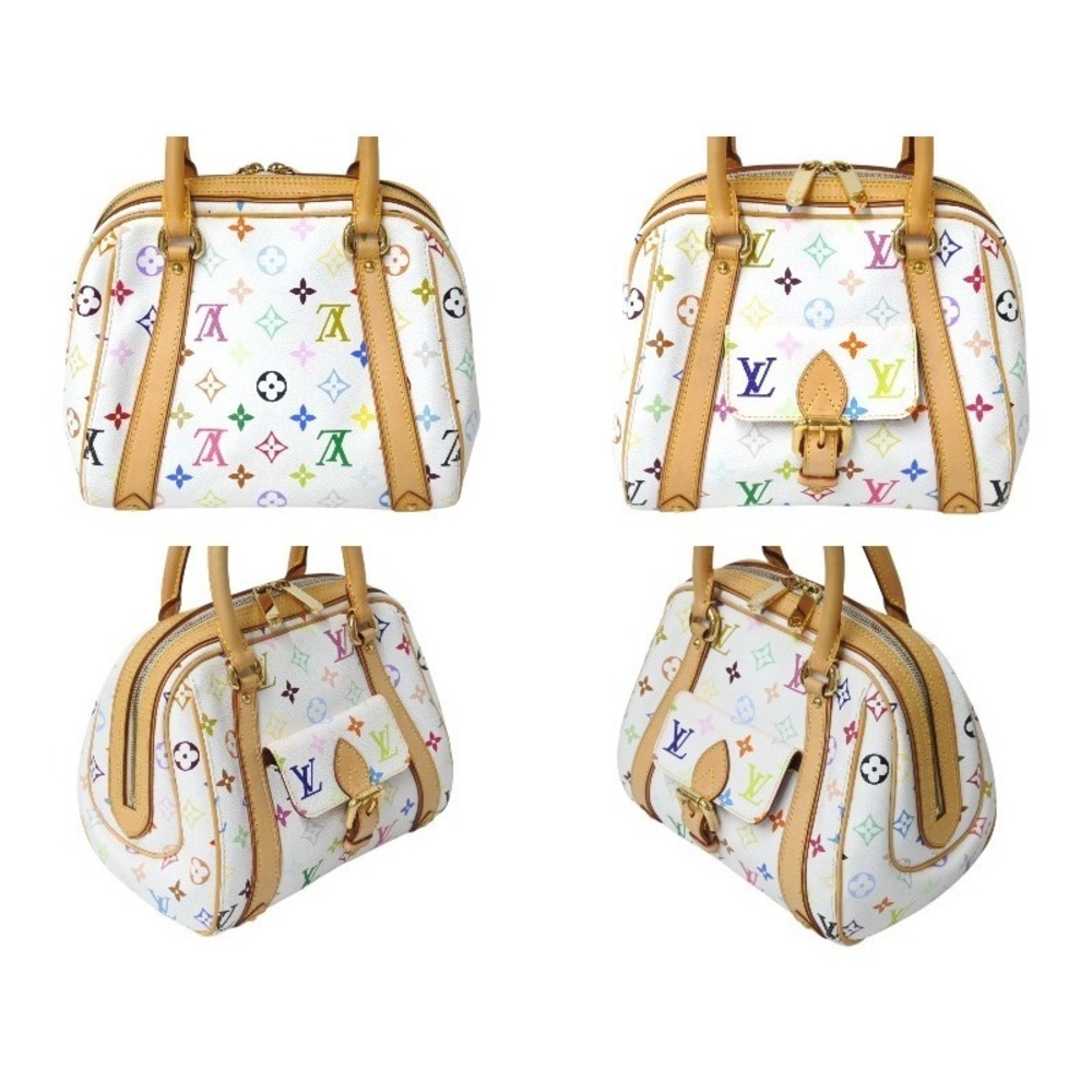 Louis Vuitton Priscilla Multicolore Multicolor White handbag Monogram